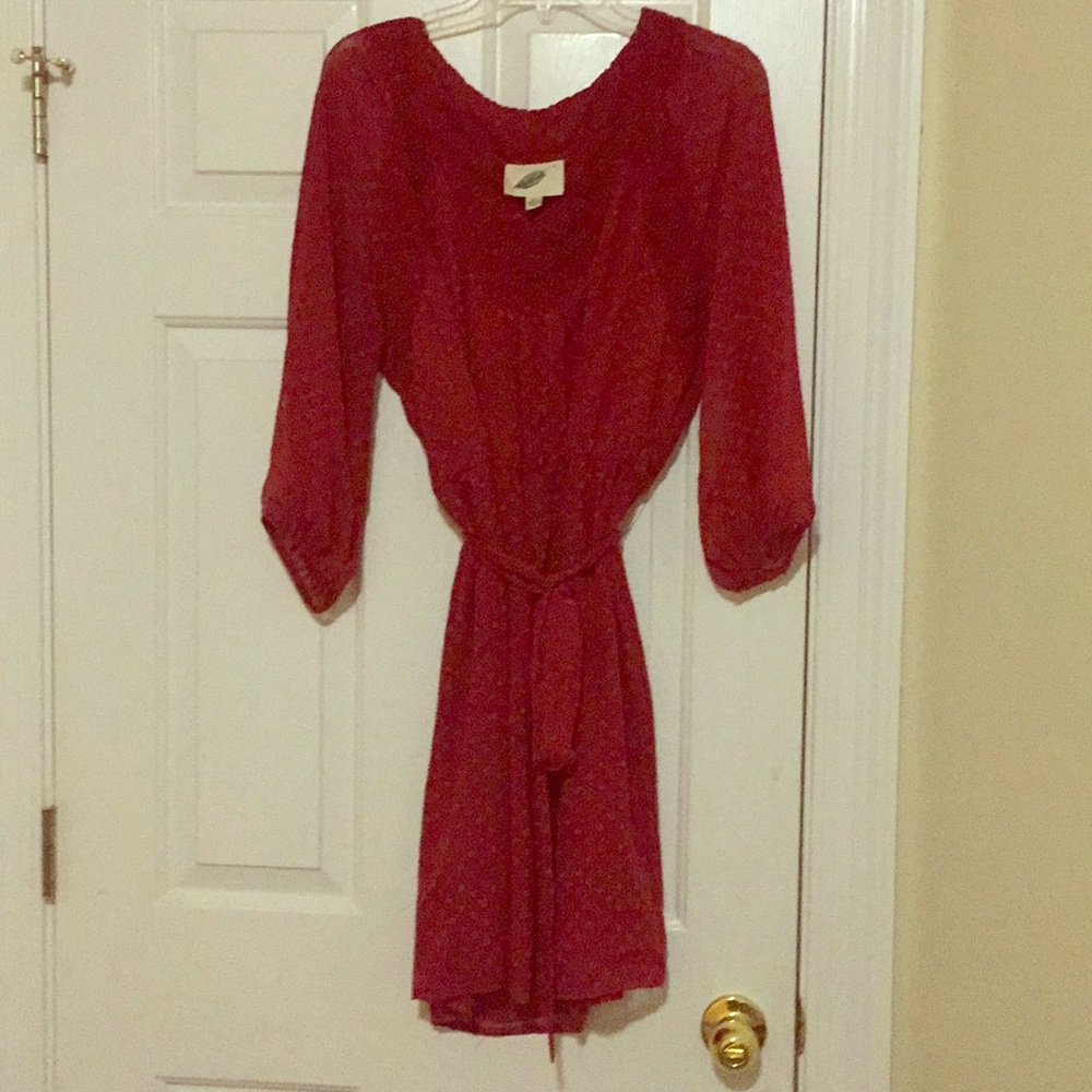 Nurture brand red dress